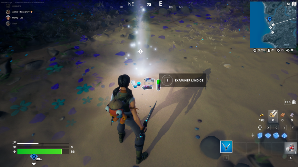 Examiner les indices pour trouver l’emplacement de l’holocron des Sith dans Fortnite, défi saison 3, chapitre 3