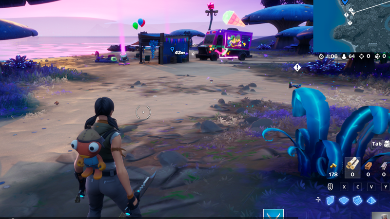 Visiter la sono des sables pour trouver l’holocron des Sith échoué dans Fortnite, défi saison 3, chapitre 3