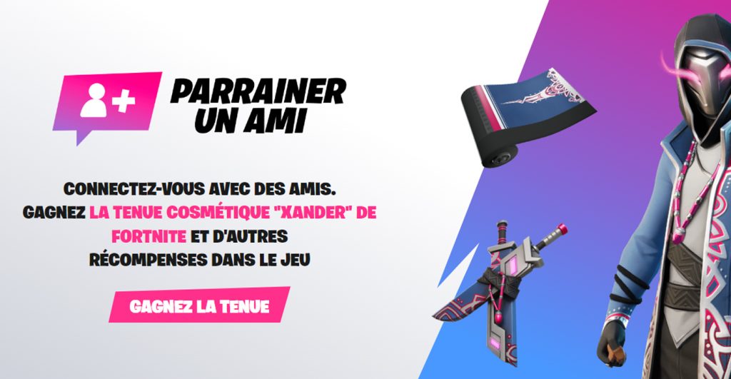 Skin Xander gratuit sur Fortnite, comment obtenir la tenue ?