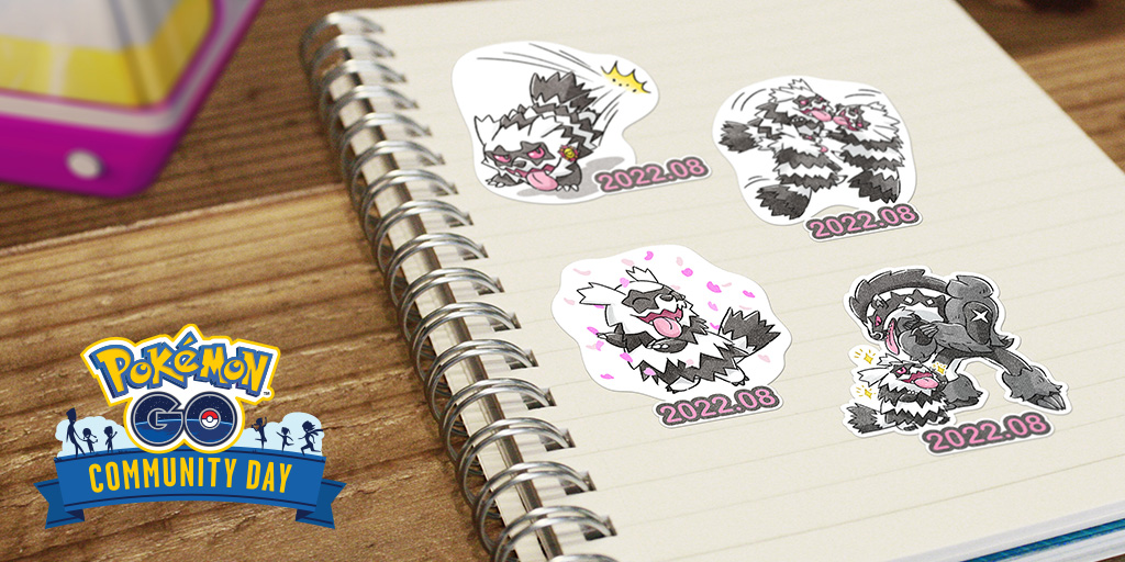 Ticket Rapport d’étude Zigzaton de Galar, quelles sont les récompenses du Community Day d’août 2022 sur Pokémon Go ?