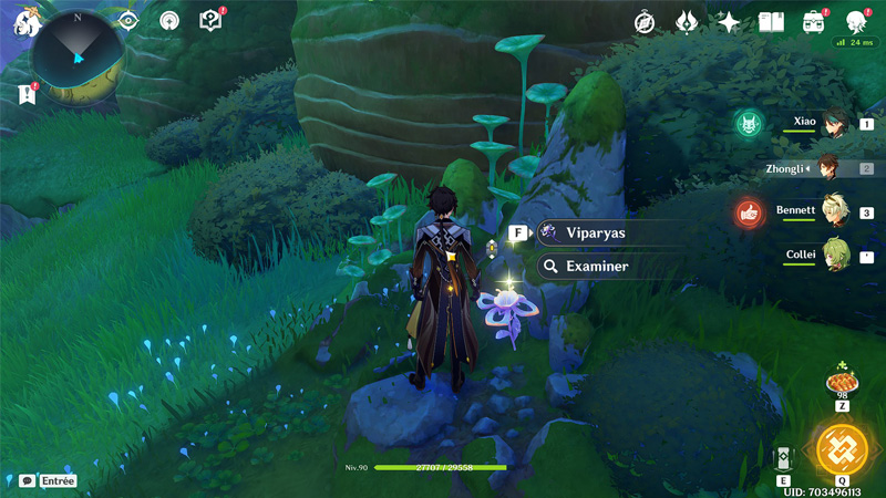 Viparyas Genshin Impact, où en trouver ?