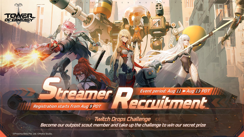 Twitch Drops Tower of Fantasy, comment les récupérer ?