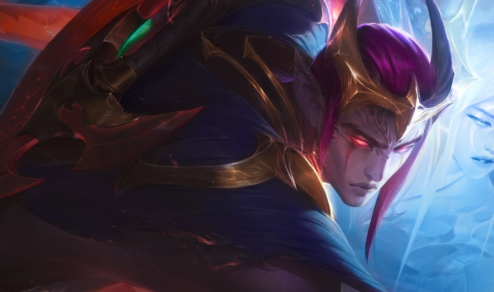 Compo Aphelios et Graves avec Ailes noires (Darkflight) et Zeke au Set 7.5