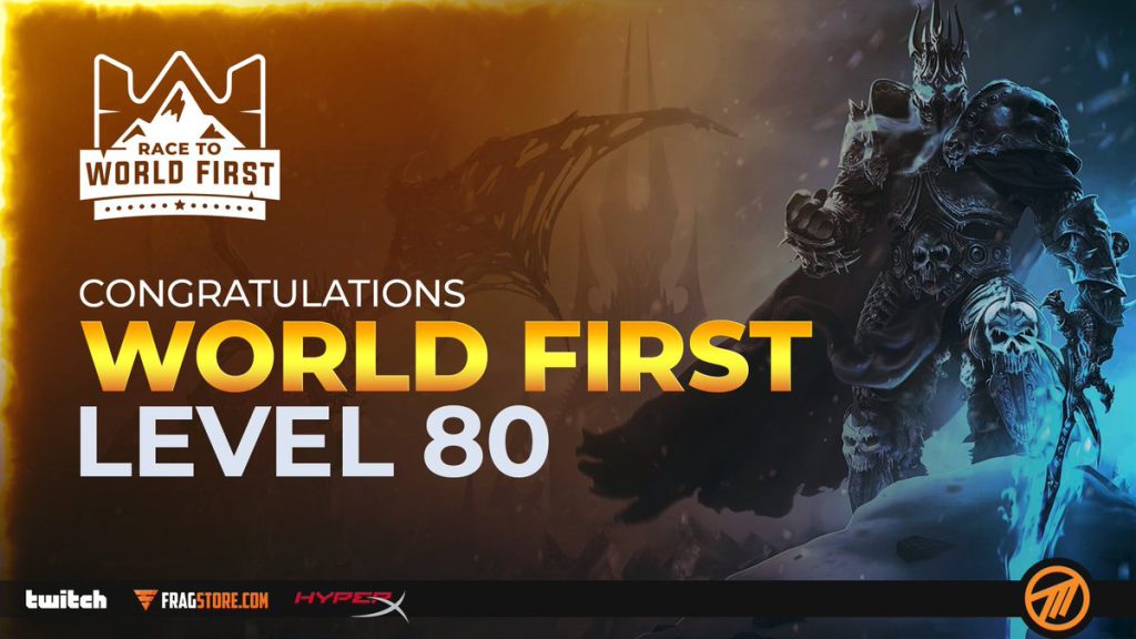 Naowh de Echo World First 80 sur WOTLK Classic de World of Warcraft