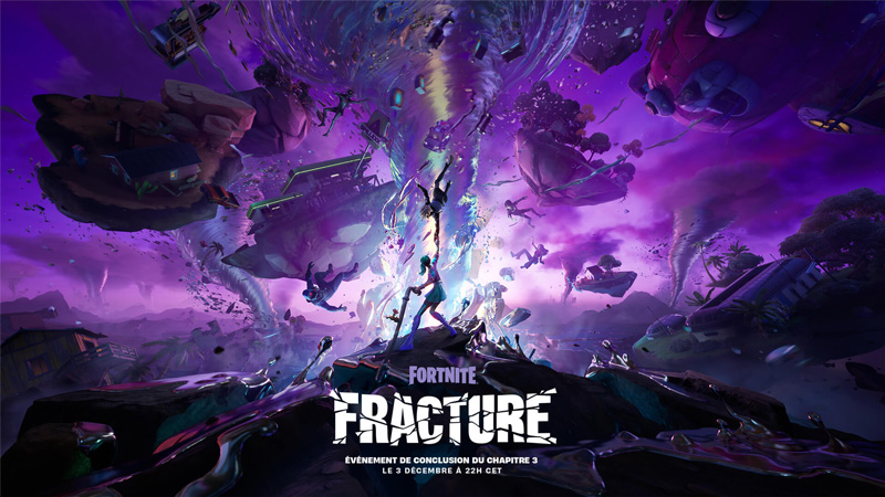 Fracture Fortnite, comment participer à l’événement de fin de saison 4 du chapitre 3 ?