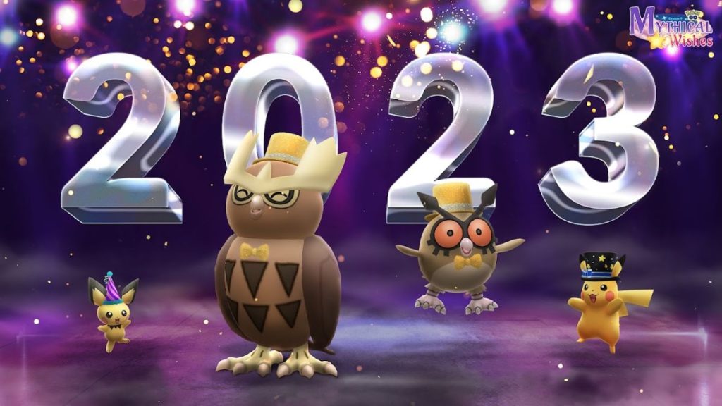 Nouvel An 2023 sur Pokémon Go, guide de l’évément