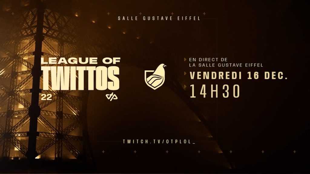 League of Twittos 2 d’OTP : 4 équipes d’influenceurs depuis la salle Gustave Eiffel