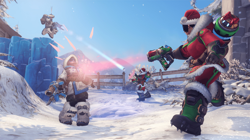 Féerie hivernale Overwatch 2, skins et Twitch drops de l’événement de noël 2022