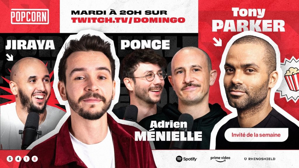 Tony Parker est l’invité spécial de l’émission Pop Corn de Domingo !