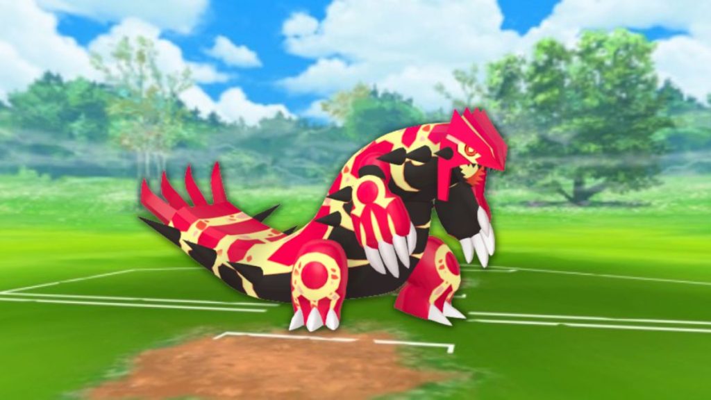 Battre Primo Groudon (shiny) en Raid sur Pokémon Go : Faiblesses et meilleurs Pokémon counters