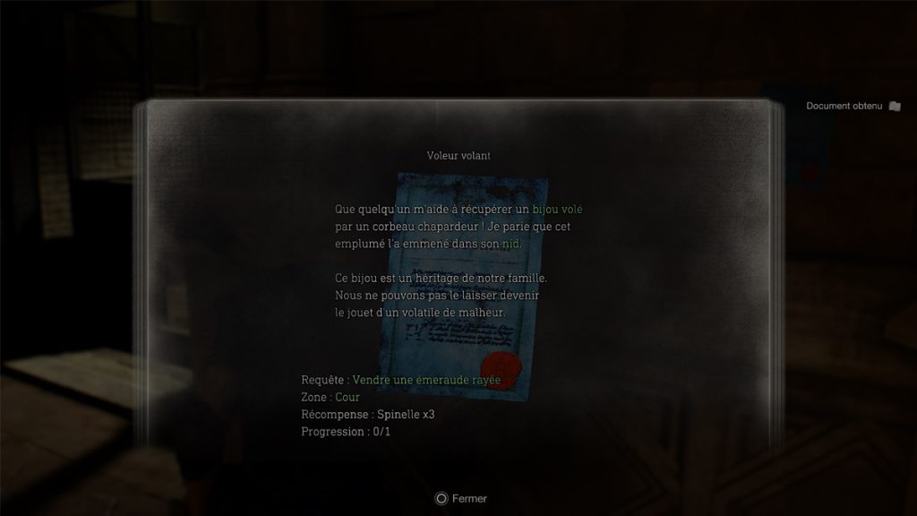 Voleur volant Resident Evil 4, comment compléter la requête dans le Remake ?