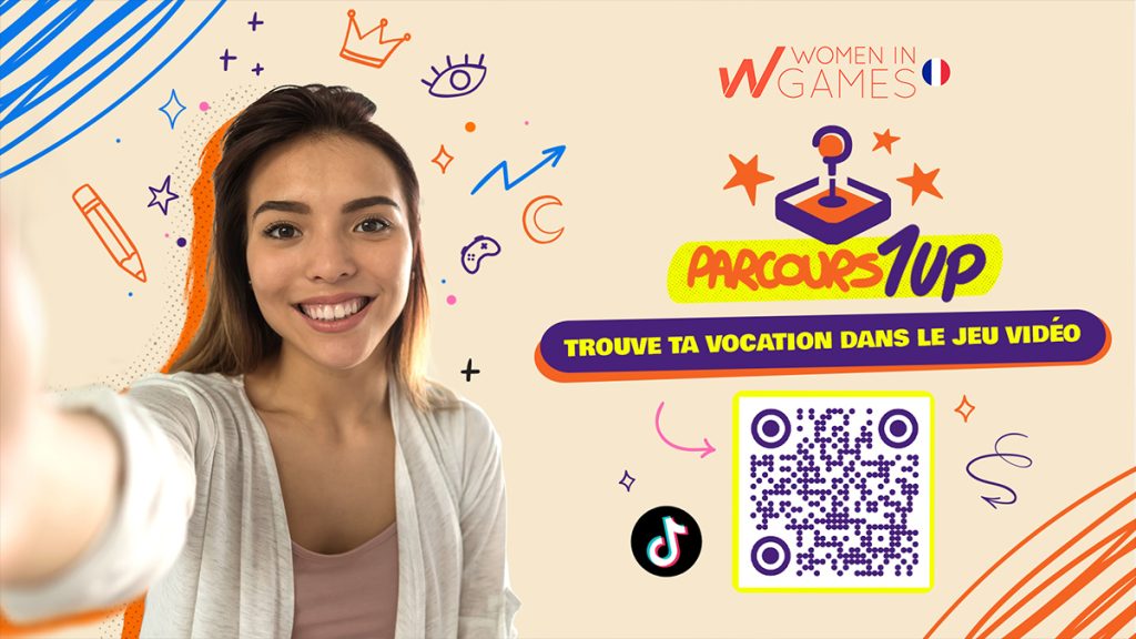 Women in Games France lance son filtre Tik Tok Parcours1Up à l’occasion de la Journée internationale des droits des femmes