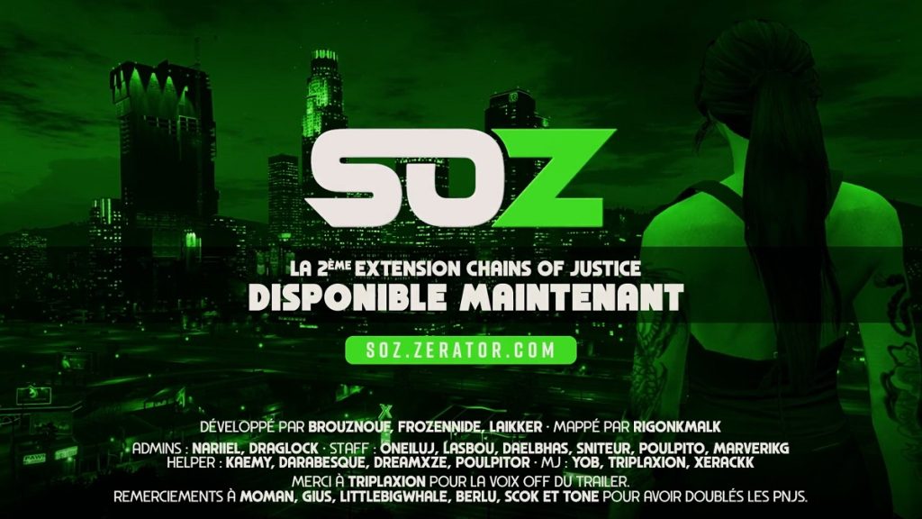 Zerator son serveur GTA 5 RP communautaire reçoit une grosse mise à jour !