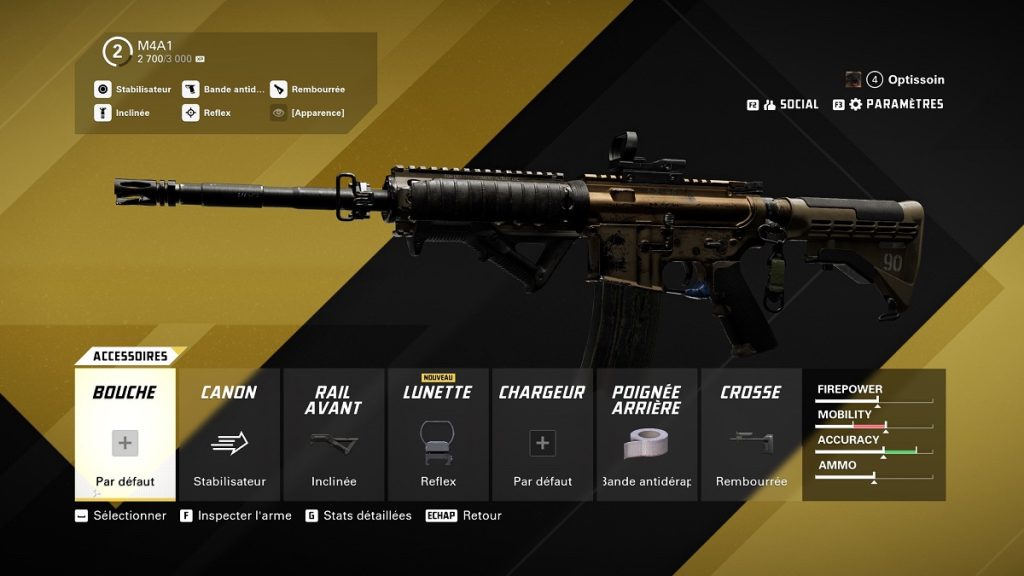 Classe M4A1 XDefiant : les meilleurs accessoires et loadout