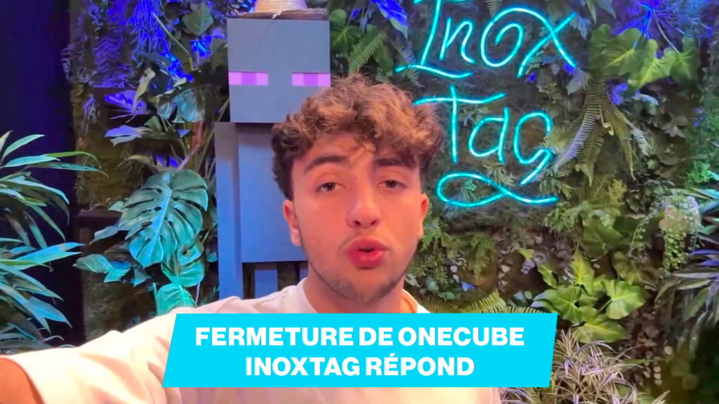 Onecube, le serveur Minecraft d’Inoxtag, ferme définitivement : Inox s’explique dans une vidéo