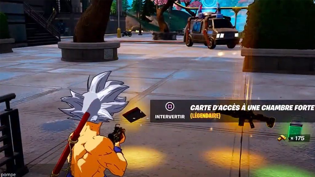 Ouvrir une chambre forte avec une carte d’accès dans Fortnite, défi saison 2 du chapitre 4