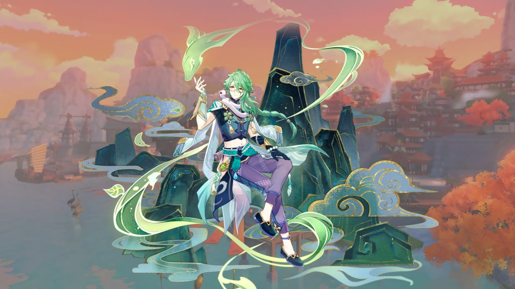 Build Baizhu Genshin Impact, meilleurs armes et sets pour le perso