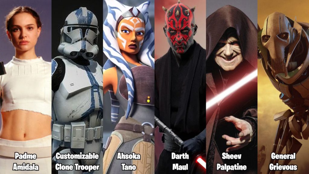 4 nouveaux skins Star Wars débarquent sur Fortnite : Anakin Skywalker et d’autres surprises ce mardi 2 mai !