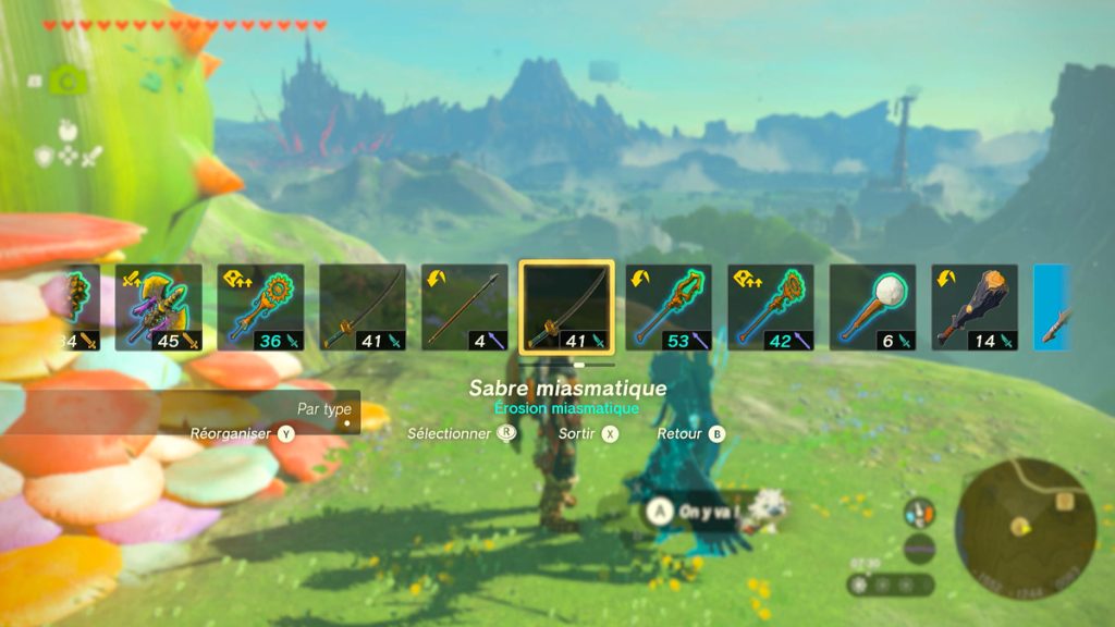 Meilleures armes Zelda Tears of the Kingdom : quelles sont les combinaisons d’Amalgame à exploiter ?
