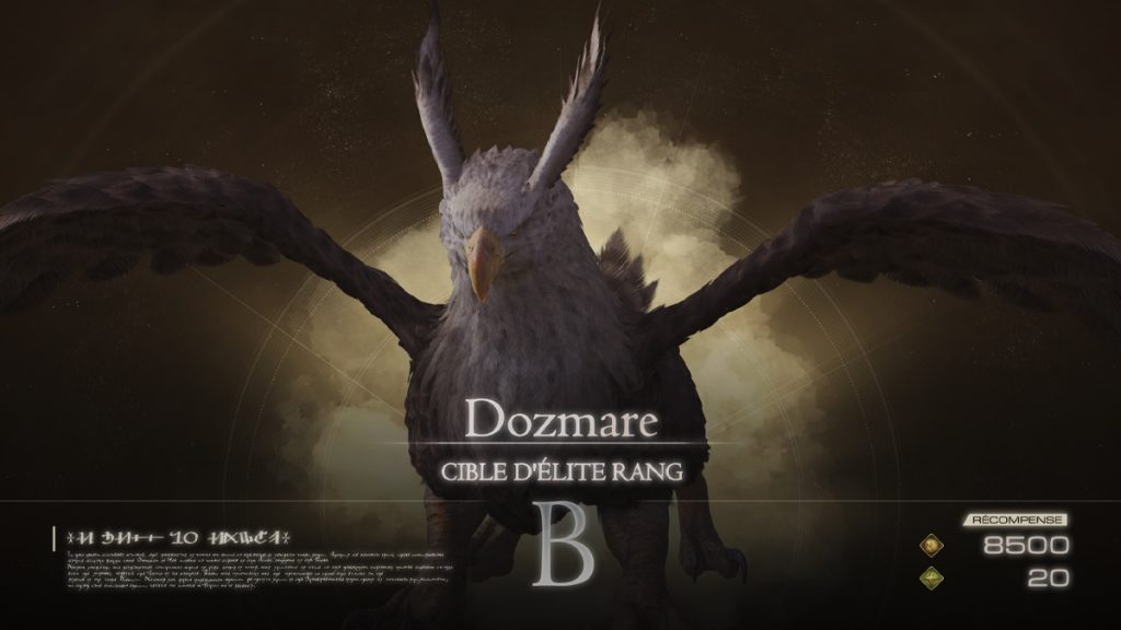 Dozmare FF16 : où trouver le contrat d’élite à la Porte ouest de Fort-Norvent sur Final Fantasy XVI ?