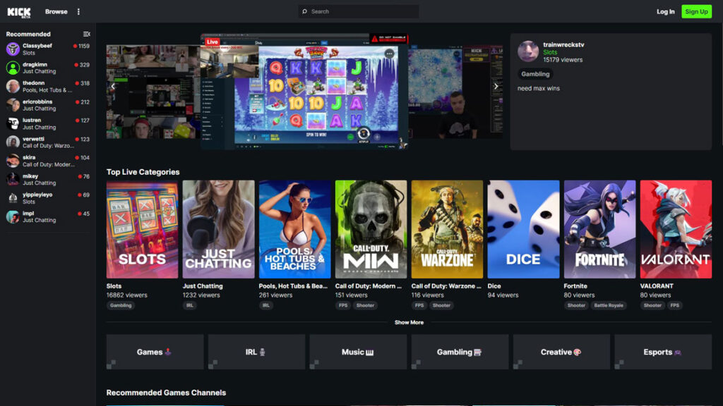 Kick interdit en Grèce à cause des jeux de casino !