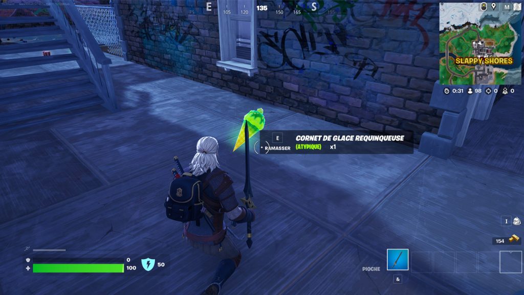 Manger des cornets de glace sur Fortnite, comment accomplir le défi Escapade estivale en saison 3 du chapitre 4 ?