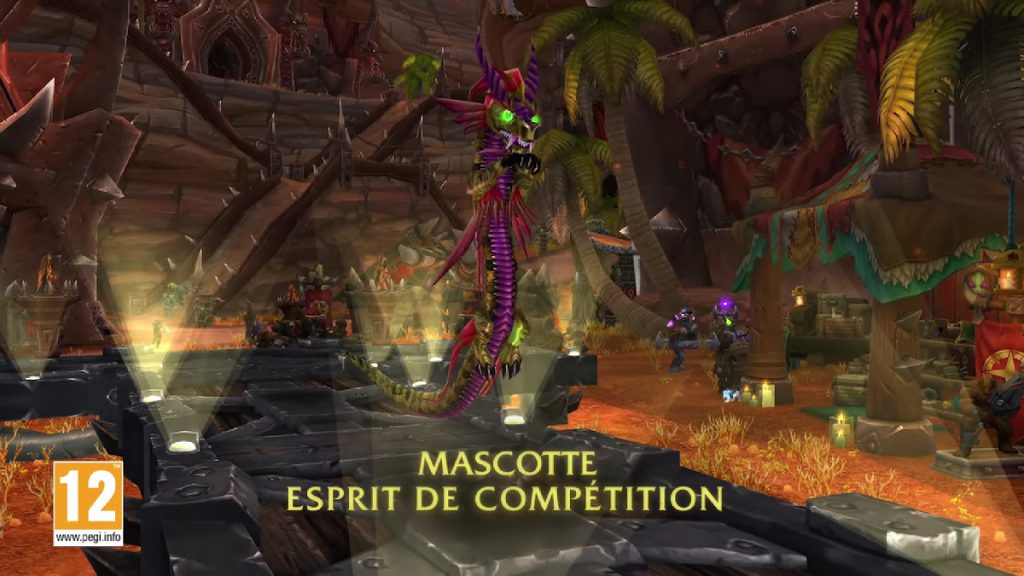 Esprit de compétition WoW, comment avoir la mascotte en Août 2023 ?
