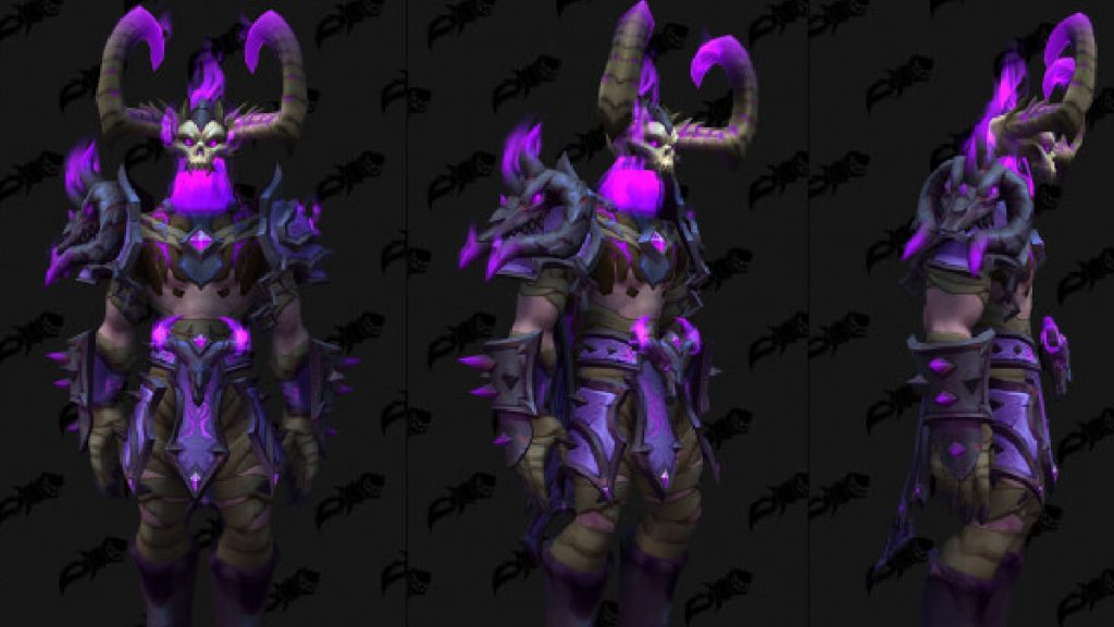 WoW 10.2 : Tier Set Chasseur de démon apparences et effets T31, raid Amirdrassil à Dragonflight