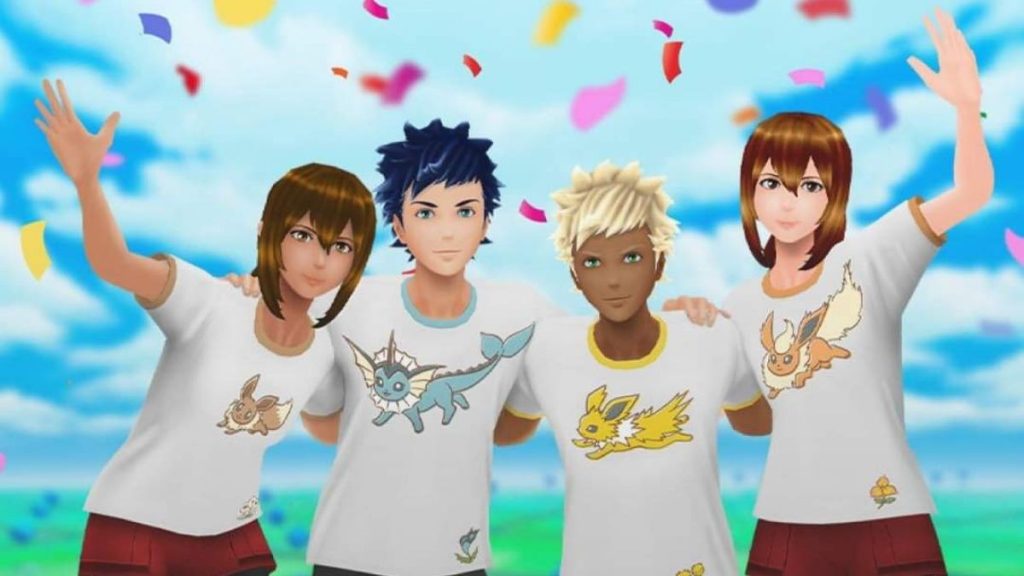 La belle équipe sur Pokémon GO : obtenez les t-shirt Evoli et évolutions avec l’étude spéciale !
