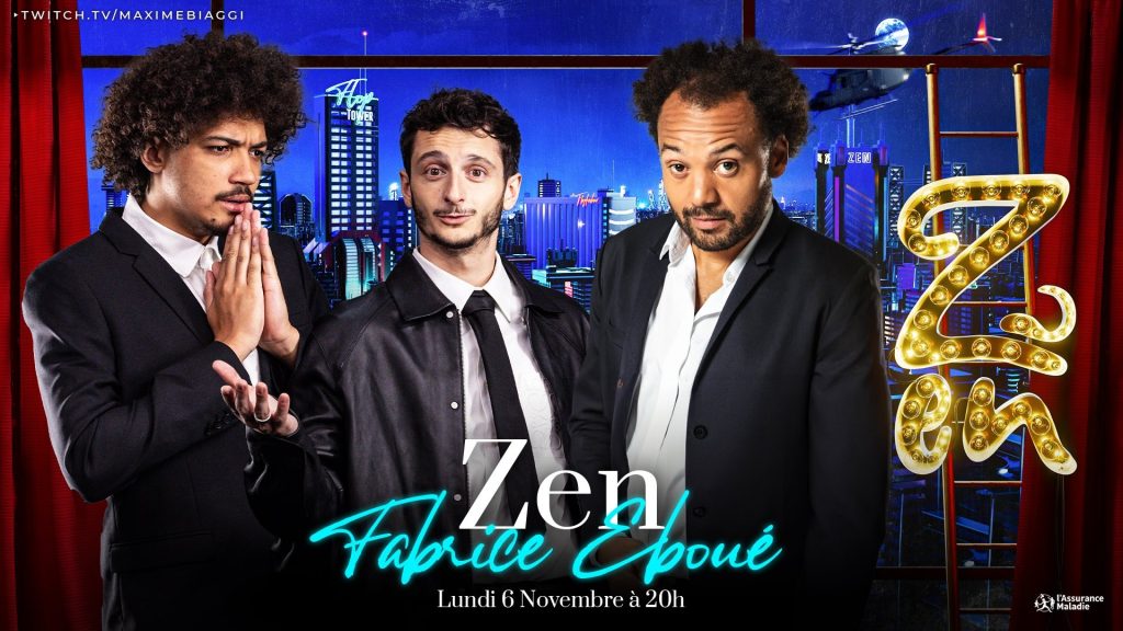 Zen reçoit Fabrice Éboué sur son plateau ! Où regarder l’émission et le replay ?