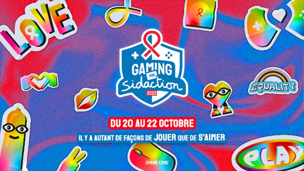 Gaming for Sidaction 2023 : l’événement caritatif revient pour une 3ème saison à l’Espot Paris