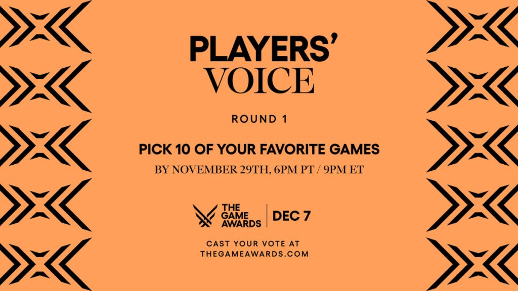 GOTY 2023 : Player Voice, comment votez pour votre meilleur jeu de l’année ?