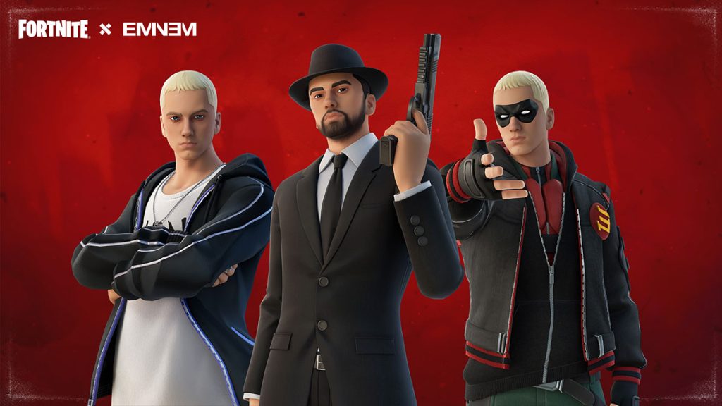 Slim Shady Fortnite : comment obtenir les skins d’Eminem ?