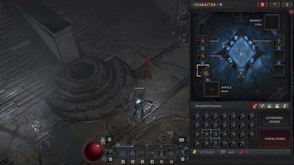 Compagnon Sénéchal Diablo 4 saison 3 : guides des pierres de contrôle et d’harmonie