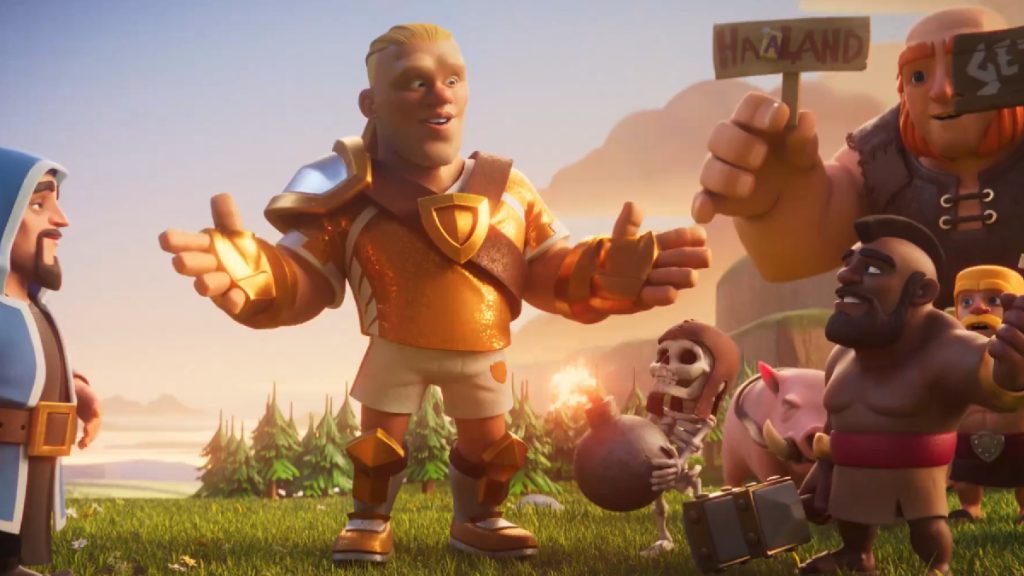 Erling Haaland rejoint l’aventure Clash of Clans : Date de l’évènement !