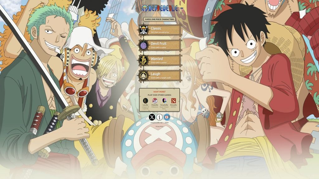 One Piecedle : Qui est le personnage du jour dans le mode Classic du 11 avril 2024 ?