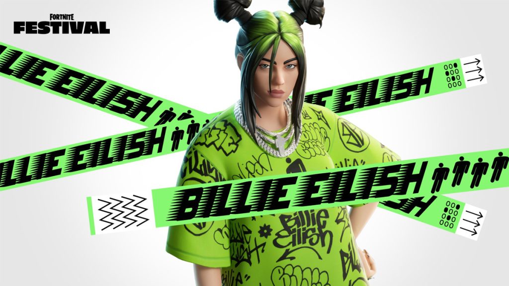 Fortnite Billie Eilish, skins, emotes, musiques, événement, tout ce qu’il faut savoir sur la collaboration en saison 2 du chapitre 5 !