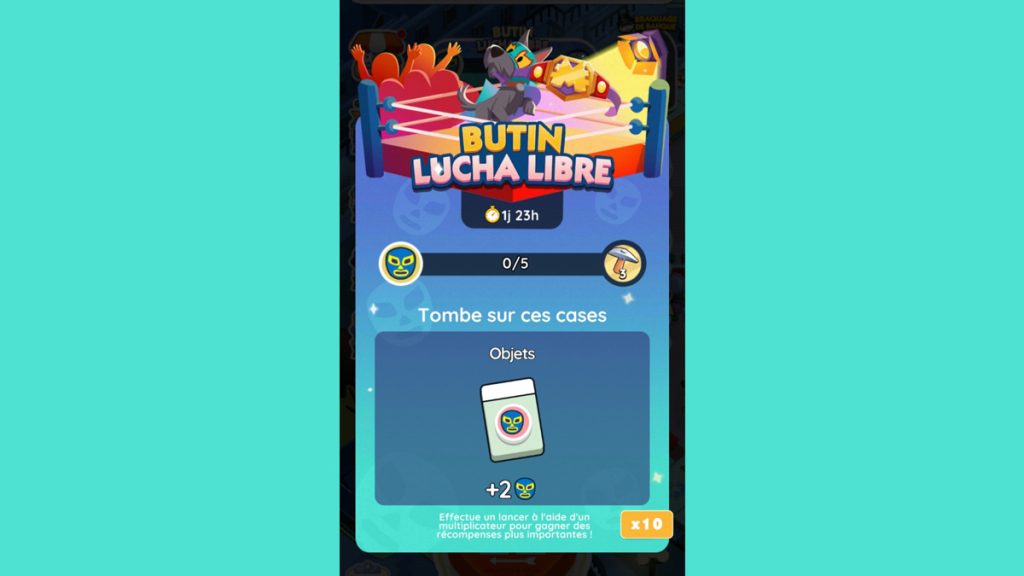 Butin Lucha Libre Monopoly GO, paliers, récompenses et durée pour l’événement de mai 2024