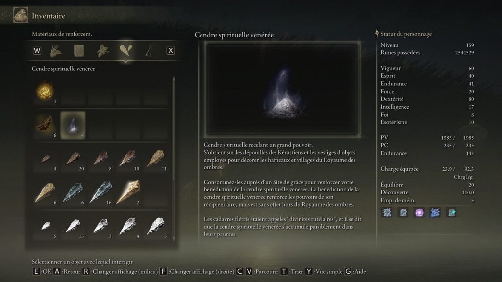 Elden Ring DLC : Cendre spirituelle vénérée emplacement, où en trouver dans Shadow of the Erdtree ?