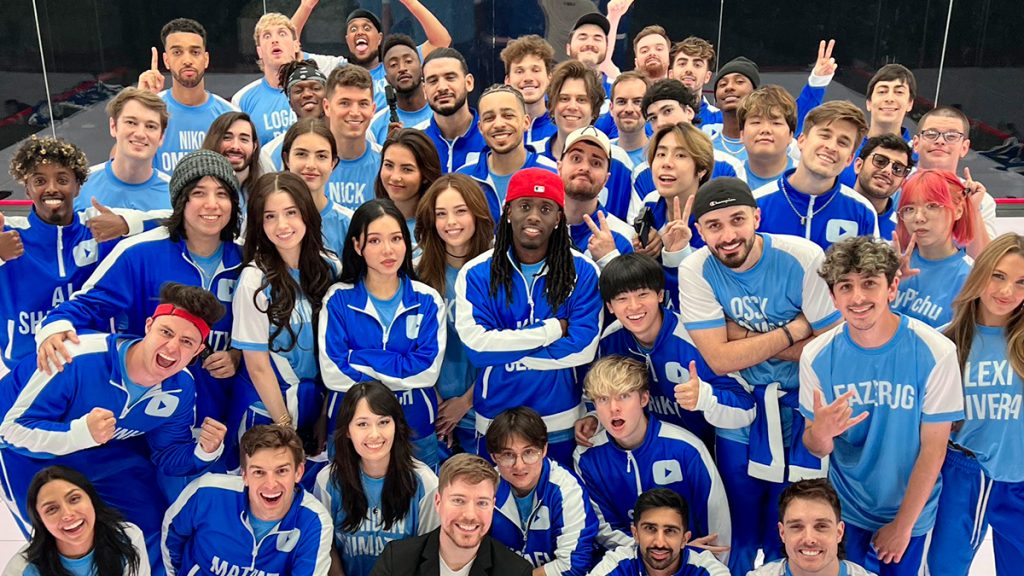 Date de sortie de la « plus grosse vidéo » de MrBeast avec  Aminematue, Amixem, Mastu et pleins d’autres créateurs !