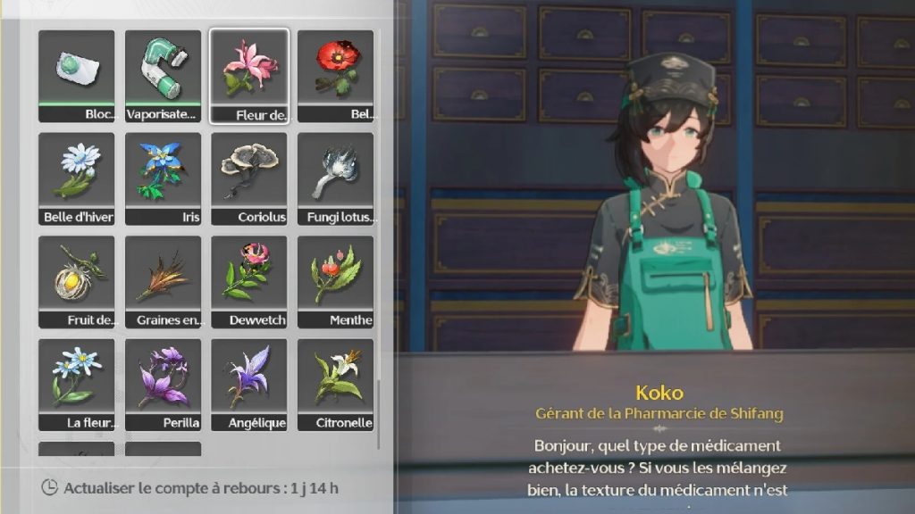 Wuthering Waves Fleur de Paon : Où trouver cette ressource et comment l’utiliser ?