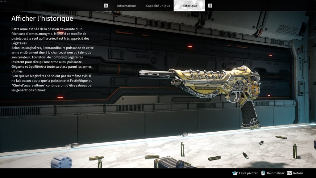 Chef d’oeuvre ultime (The Final Masterpiece) comment obtenir l’arme dans The First Descendant ?