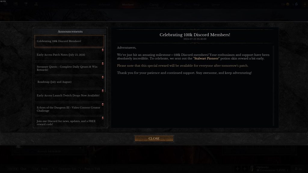 Dungeonborne Discord : comment trouver d’autres français et gagner 3 mithril dice gratuits ?