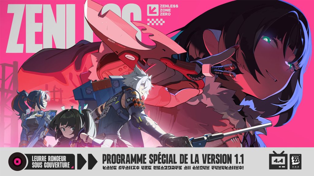 ZZZ 1.1 Programme spécial : date et heure de diffusion, bannières, personnages, nouvelle zone, à quoi s’attendre avec le livestream du prochain patch de Zenless Zone Zero ?