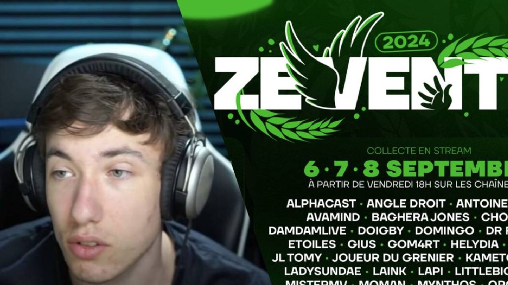 Le streamer Sardoche va-t-il faire son retour pour l’édition 2024 du Z Event ?