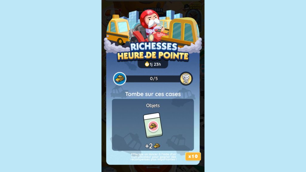 Richesses heure de pointe Monopoly GO, paliers, récompenses et durée pour l’événement d’août 2024