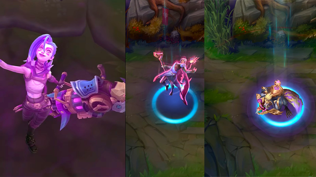 Viktor, Jinx et Warwick voient leurs skins d’Arcane débarquer sur LoL ! Prix, date de sortie et splash art