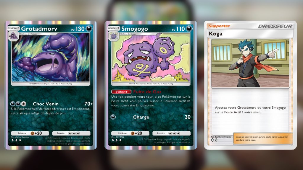 Meilleur deck Smogogo avec Koga et Brutapode sur Pokémon TCG Pocket
