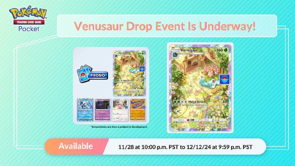 Événement Florizarre Pokémon TCG Pocket : guide, récompenses, decks … tout savoir sur le nouvel événement