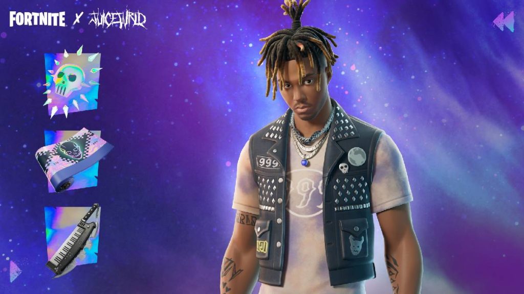 Juice WRLD Fortnite : date de sortie et prix du pack Conquête de WRLD
